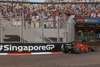 World © Octane Photographic Ltd. Formula 1 – Singapore Grand Prix - Marina Bay, Singapore. Friday 30th September 2022. Practice 1. Scuderia Ferrari F1-75 - Carlos Sainz.