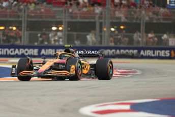 World © Octane Photographic Ltd. Formula 1 – Singapore Grand Prix - Marina Bay, Singapore. Friday 30th September 2022. Practice 1. McLaren F1 Team MCL36 - Lando Norris.