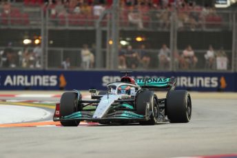 World © Octane Photographic Ltd. Formula 1 – Singapore Grand Prix - Marina Bay, Singapore. Friday 30th September 2022. Practice 1. Mercedes-AMG Petronas F1 Team F1 W13 - George Russell.
