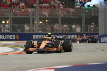 World © Octane Photographic Ltd. Formula 1 – Singapore Grand Prix - Marina Bay, Singapore. Friday 30th September 2022. Practice 1. McLaren F1 Team MCL36 - Lando Norris.