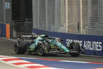 World © Octane Photographic Ltd. Formula 1 – Singapore Grand Prix - Marina Bay, Singapore. Friday 30th September 2022. Practice 1. Aston Martin Aramco Cognizant F1 Team AMR22 - Lance Stroll.
