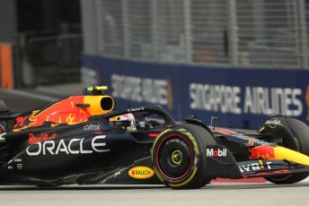 World © Octane Photographic Ltd. Formula 1 – Singapore Grand Prix - Marina Bay, Singapore. Friday 30th September 2022. Practice 1. Oracle Red Bull Racing RB18 – Sergio Perez.