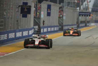 World © Octane Photographic Ltd. Formula 1 – Singapore Grand Prix - Marina Bay, Singapore. Friday 30th September 2022. Practice 1. Haas F1 Team VF-22 - Kevin Magnussen.