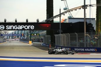 World © Octane Photographic Ltd. Formula 1 – Singapore Grand Prix - Marina Bay, Singapore. Friday 30th September 2022. Practice 1. Scuderia AlphaTauri AT03 - Yuki Tsunoda.