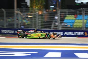 World © Octane Photographic Ltd. Formula 1 – Singapore Grand Prix - Marina Bay, Singapore. Friday 30th September 2022. Practice 1. McLaren F1 Team MCL36 - Lando Norris.
