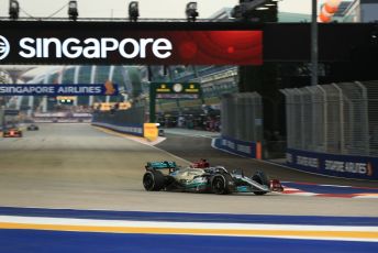 World © Octane Photographic Ltd. Formula 1 – Singapore Grand Prix - Marina Bay, Singapore. Friday 30th September 2022. Practice 1. Mercedes-AMG Petronas F1 Team F1 W13 - George Russell.