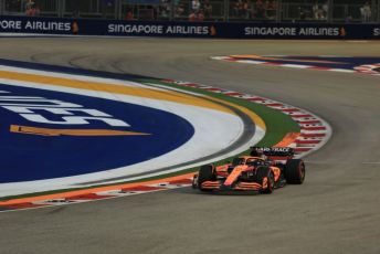 World © Octane Photographic Ltd. Formula 1 – Singapore Grand Prix - Marina Bay, Singapore. Friday 30th September 2022. Practice 1. McLaren F1 Team MCL36 - Daniel Ricciardo.