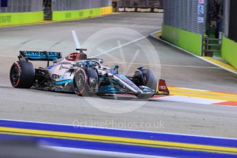 World © Octane Photographic Ltd. Formula 1 – Singapore Grand Prix - Marina Bay, Singapore. Friday 30th September 2022. Practice 2. Mercedes-AMG Petronas F1 Team F1 W13 - George Russell.