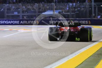 World © Octane Photographic Ltd. Formula 1 – Singapore Grand Prix - Marina Bay, Singapore. Friday 30th September 2022. Practice 2. Scuderia Ferrari F1-75 - Charles Leclerc.