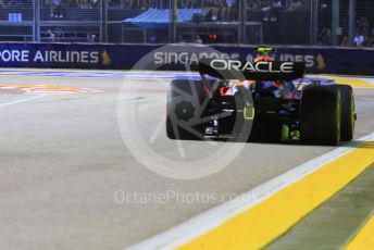 World © Octane Photographic Ltd. Formula 1 – Singapore Grand Prix - Marina Bay, Singapore. Friday 30th September 2022. Practice 2. Oracle Red Bull Racing RB18 – Sergio Perez.