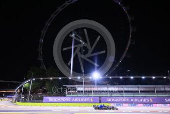 World © Octane Photographic Ltd. Formula 1 – Singapore Grand Prix - Marina Bay, Singapore. Friday 30th September 2022. Practice 2. Williams Racing FW44 - Nicholas Latifi.