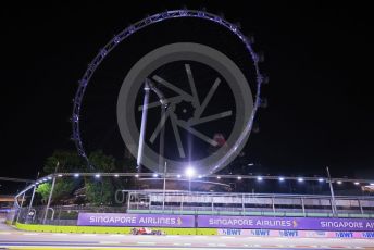World © Octane Photographic Ltd. Formula 1 – Singapore Grand Prix - Marina Bay, Singapore. Friday 30th September 2022. Practice 2. Alfa Romeo F1 Team Orlen C42 - Guanyu Zhou.