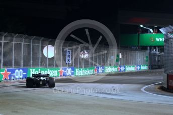 World © Octane Photographic Ltd. Formula 1 – Singapore Grand Prix - Marina Bay, Singapore. Friday 30th September 2022. Practice 2. Scuderia AlphaTauri AT03 - Pierre Gasly.