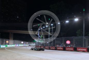 World © Octane Photographic Ltd. Formula 1 – Singapore Grand Prix - Marina Bay, Singapore. Friday 30th September 2022. Practice 2. Mercedes-AMG Petronas F1 Team F1 W13 - George Russell.