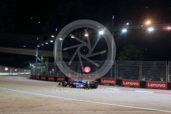 World © Octane Photographic Ltd. Formula 1 – Singapore Grand Prix - Marina Bay, Singapore. Friday 30th September 2022. Practice 2. BWT Alpine F1 Team A522 - Esteban Ocon.