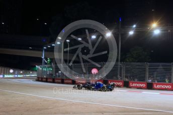 World © Octane Photographic Ltd. Formula 1 – Singapore Grand Prix - Marina Bay, Singapore. Friday 30th September 2022. Practice 2.  Williams Racing FW44 - Alex Albon.