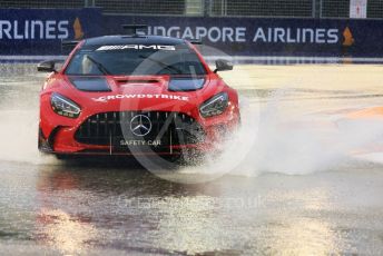 World © Octane Photographic Ltd. Formula 1 – Singapore Grand Prix - Marina Bay, Singapore. Saturday 1st October 2022. Practice 3. Formula 1 safety car