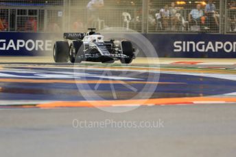 World © Octane Photographic Ltd. Formula 1 – Singapore Grand Prix - Marina Bay, Singapore. Saturday 1st October 2022. Practice 3. Scuderia AlphaTauri AT03 - Pierre Gasly.