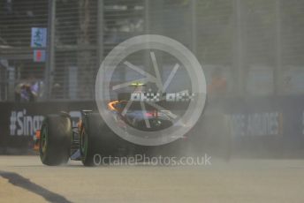 World © Octane Photographic Ltd. Formula 1 – Singapore Grand Prix - Marina Bay, Singapore. Saturday 1st October 2022. Practice 3. McLaren F1 Team MCL36 - Lando Norris.