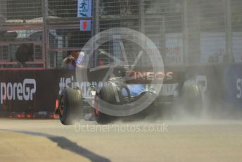 World © Octane Photographic Ltd. Formula 1 – Singapore Grand Prix - Marina Bay, Singapore. Saturday 1st October 2022. Practice 3. Mercedes-AMG Petronas F1 Team F1 W13 - George Russell.