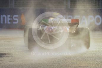 World © Octane Photographic Ltd. Formula 1 – Singapore Grand Prix - Marina Bay, Singapore. Saturday 1st October 2022. Practice 3. Alfa Romeo F1 Team Orlen C42 - Guanyu Zhou.