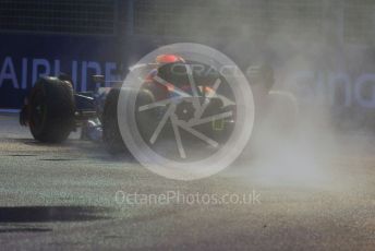 World © Octane Photographic Ltd. Formula 1 – Singapore Grand Prix - Marina Bay, Singapore. Saturday 1st October 2022. Practice 3. Oracle Red Bull Racing RB18 – Max Verstappen.