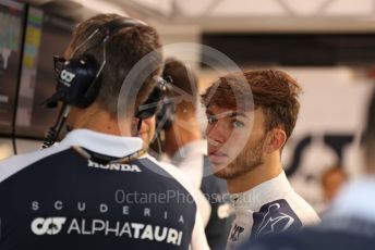 World © Octane Photographic Ltd. Formula 1 – Singapore Grand Prix - Marina Bay, Singapore. Saturday 1st October 2022. Practice 3. Scuderia AlphaTauri AT03 - Pierre Gasly.