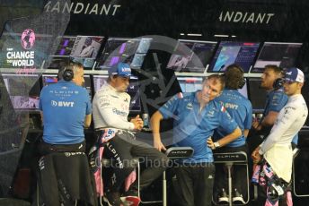 World © Octane Photographic Ltd. Formula 1 – Singapore Grand Prix - Marina Bay, Singapore. Saturday 1st October 2022. Practice 3. BWT Alpine F1 Team A522 - Fernando Alonso.