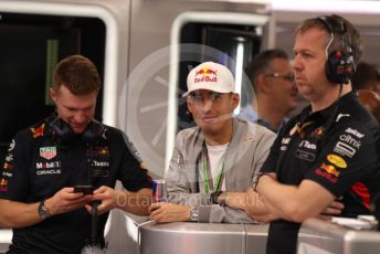 World © Octane Photographic Ltd. Formula 1 – Singapore Grand Prix - Marina Bay, Singapore. Saturday 1st October 2022. Practice 3. Oracle Red Bull Racing guest.
