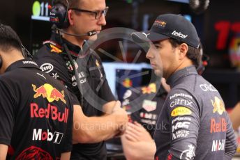 World © Octane Photographic Ltd. Formula 1 – Singapore Grand Prix - Marina Bay, Singapore. Saturday 1st October 2022. Practice 3. Oracle Red Bull Racing RB18 – Sergio Perez.