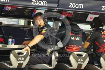 World © Octane Photographic Ltd. Formula 1 – Singapore Grand Prix - Marina Bay, Singapore. Saturday 1st October 2022. Practice 3. Oracle Red Bull Racing Team Principal - Christian Horner