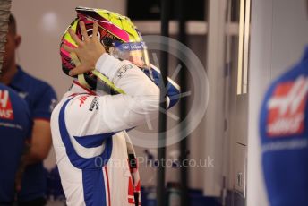 World © Octane Photographic Ltd. Formula 1 – Singapore Grand Prix - Marina Bay, Singapore. Saturday 1st October 2022. Practice 3. Haas F1 Team VF-22 - Mick Schumacher.