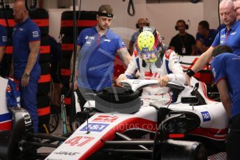 World © Octane Photographic Ltd. Formula 1 – Singapore Grand Prix - Marina Bay, Singapore. Saturday 1st October 2022. Practice 3. Haas F1 Team VF-22 - Mick Schumacher.