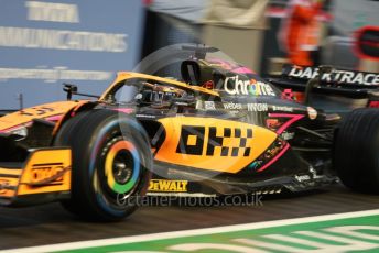 World © Octane Photographic Ltd. Formula 1 – Singapore Grand Prix - Marina Bay, Singapore. Saturday 1st October 2022. Practice 3. McLaren F1 Team MCL36 - Daniel Ricciardo.