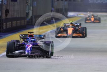 World © Octane Photographic Ltd. Formula 1 – Singapore Grand Prix - Marina Bay, Singapore. Saturday 1st October 2022. Qualifying.  Williams Racing FW44 - Alex Albon.