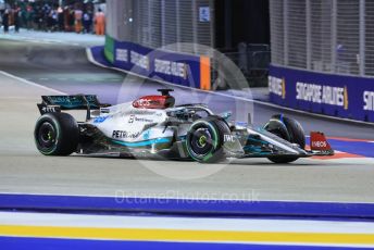 World © Octane Photographic Ltd. Formula 1 – Singapore Grand Prix - Marina Bay, Singapore. Saturday 1st October 2022. Qualifying. Mercedes-AMG Petronas F1 Team F1 W13 - George Russell.