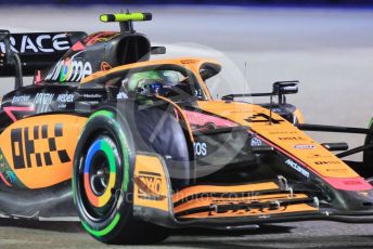 World © Octane Photographic Ltd. Formula 1 – Singapore Grand Prix - Marina Bay, Singapore. Saturday 1st October 2022. Qualifying. McLaren F1 Team MCL36 - Lando Norris.