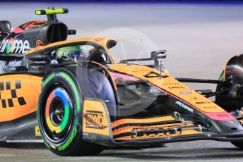 World © Octane Photographic Ltd. Formula 1 – Singapore Grand Prix - Marina Bay, Singapore. Saturday 1st October 2022. Qualifying. McLaren F1 Team MCL36 - Lando Norris.