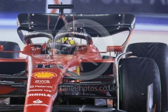 World © Octane Photographic Ltd. Formula 1 – Singapore Grand Prix - Marina Bay, Singapore. Saturday 1st October 2022. Qualifying. Scuderia Ferrari F1-75 - Charles Leclerc.