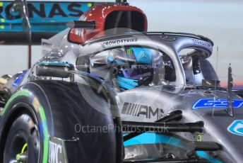 World © Octane Photographic Ltd. Formula 1 – Singapore Grand Prix - Marina Bay, Singapore. Saturday 1st October 2022. Qualifying. Mercedes-AMG Petronas F1 Team F1 W13 - George Russell.
