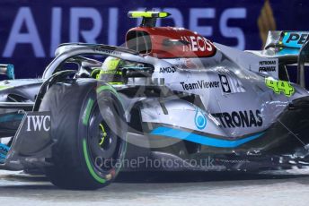 World © Octane Photographic Ltd. Formula 1 – Singapore Grand Prix - Marina Bay, Singapore. Saturday 1st October 2022. Qualifying. Mercedes-AMG Petronas F1 Team F1 W13 - Lewis Hamilton.