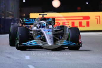 World © Octane Photographic Ltd. Formula 1 – Singapore Grand Prix - Marina Bay, Singapore. Saturday 1st October 2022. Qualifying. Mercedes-AMG Petronas F1 Team F1 W13 - George Russell.