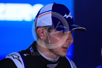 World © Octane Photographic Ltd. Formula 1 – Singapore Grand Prix - Marina Bay, Singapore. Saturday 1st October 2022. Qualifying. BWT Alpine F1 Team A522 - Esteban Ocon.