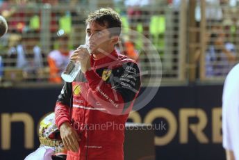 World © Octane Photographic Ltd. Formula 1 – Singapore Grand Prix - Marina Bay, Singapore. Saturday 1st October 2022. Qualifying. Scuderia Ferrari F1-75 - Charles Leclerc.