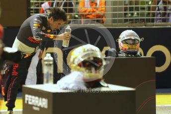 World © Octane Photographic Ltd. Formula 1 – Singapore Grand Prix - Marina Bay, Singapore. Saturday 1st October 2022. Qualifying. Oracle Red Bull Racing RB18 – Sergio Perez.