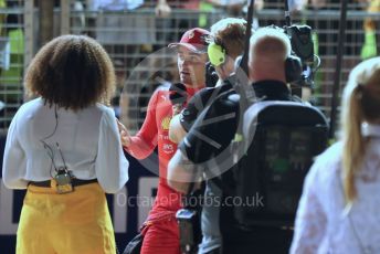 World © Octane Photographic Ltd. Formula 1 – Singapore Grand Prix - Marina Bay, Singapore. Saturday 1st October 2022. Qualifying. Scuderia Ferrari F1-75 - Charles Leclerc.