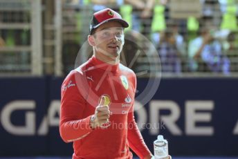 World © Octane Photographic Ltd. Formula 1 – Singapore Grand Prix - Marina Bay, Singapore. Saturday 1st October 2022. Qualifying. Scuderia Ferrari F1-75 - Charles Leclerc.