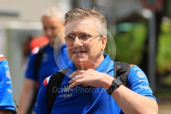 World © Octane Photographic Ltd. Formula 1 – Singapore Grand Prix - Marina Bay, Singapore. Saturday 1st October 2022. Paddock. BWT Alpine F1 Team, Chassis Technical Director – Pat Fry