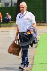 World © Octane Photographic Ltd. Formula 1 – Singapore Grand Prix - Marina Bay, Singapore. Saturday 1st October 2022. Paddock. Oracle Red Bull Racing advisor - Helmut Marko