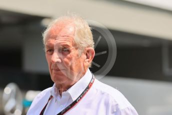 World © Octane Photographic Ltd. Formula 1 – Singapore Grand Prix - Marina Bay, Singapore. Saturday 1st October 2022. Paddock. Oracle Red Bull Racing advisor - Helmut Marko